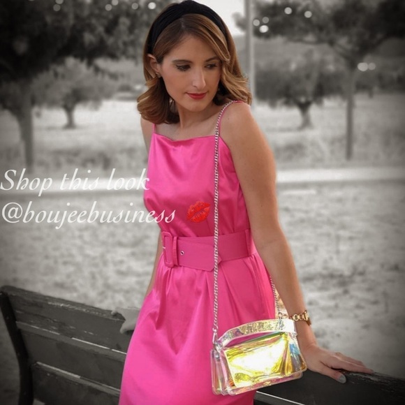 ZARA BNWT Satin Effect Mini Dress - Picture 3 of 8